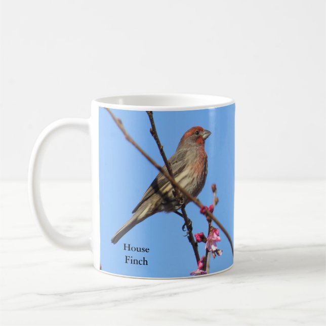 House Finch Coffee Mug par BirdingCollectibles (Gauche)