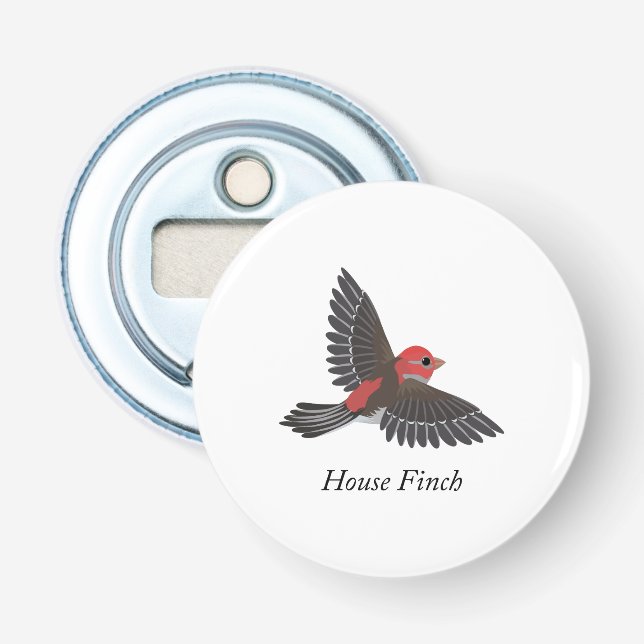 House Finch Flaschenöffner (Vorderseite)