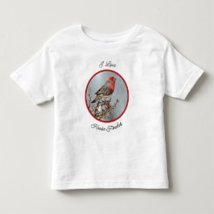 House Finch in Snow - Original Foto Kleinkind T-shirt