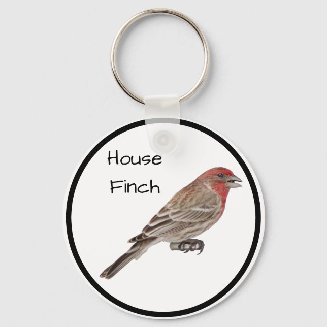 House Finch Schlüsselanhänger (Vorderseite)
