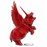 House HIppocorn Skulptur Hippo Unicorn Freistehende Fotoskulptur<br><div class="desc">House HIppocorn Ornament Hanging Hippo Unicorn Pegasus</div>