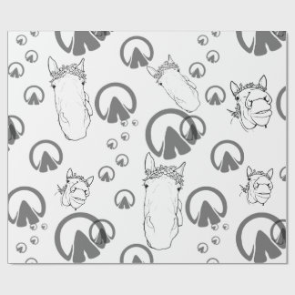 House Horse Partyplaner Chaos Edition Geschenkpapier