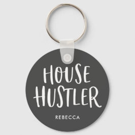 House Hustler Real Anwesen Personalisierter Agent  Schlüsselanhänger