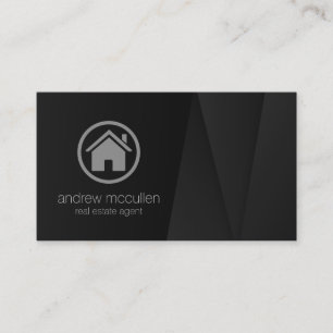 House Icon Real Anwesen Realty Property Visitenkarte