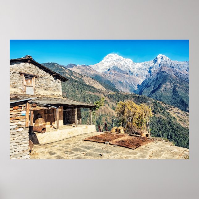 House in Nepal Poster (Vorne)