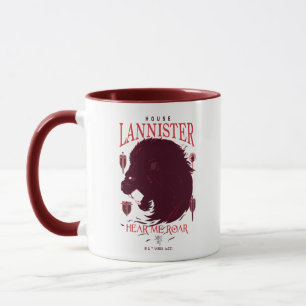 House Lannister - Hören Sie mich Roar Tasse