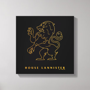 House Lannister Icon Leinwanddruck