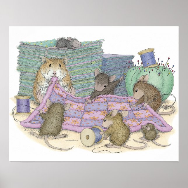 House-Mouse Designs® - Poster de guilde de surface (Devant)