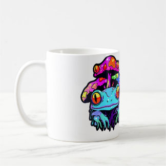 House Music Dj Psychedelic Mushroom Edm Kaffeetasse