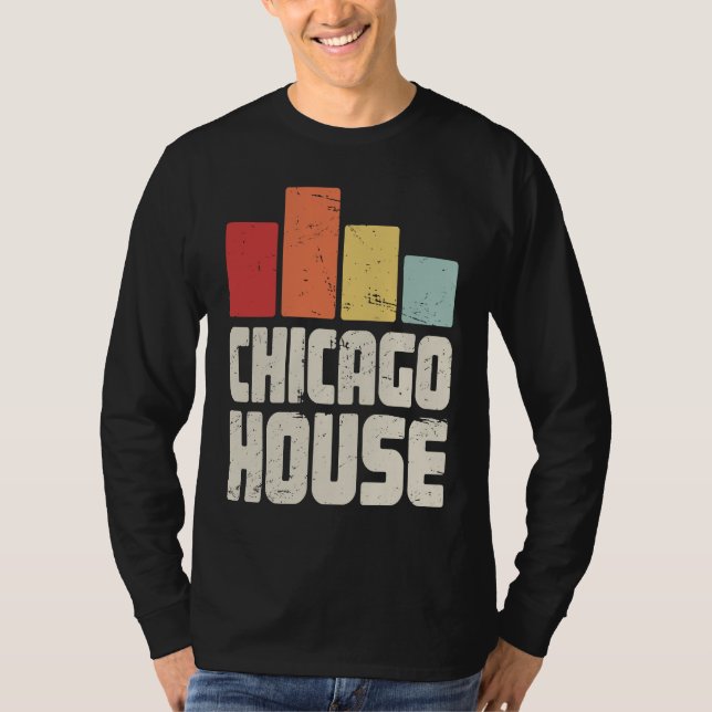 House Music French House & Chicago House T-Shirt (Vorderseite)