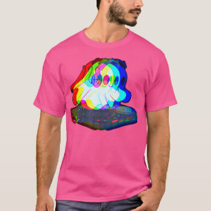 House Music Ghost Halloween Techno Rave Halloween T-Shirt