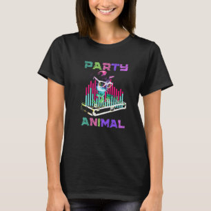 House-Musik-Rave-Katze-Party-Tier-Kitty-DJ-Jugend T-Shirt