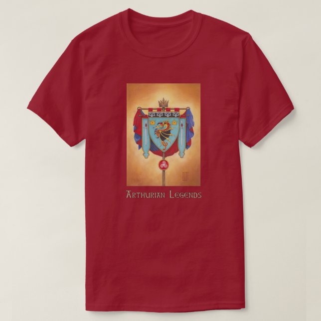 House of Pendragon Banner T-Shirt (Design vorne)