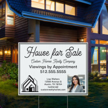 House of Sale Real Anwesen Company Logo Foto Yard