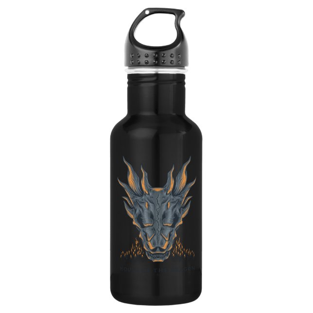 HOUSE OF THE DRAGON Balerion Candle Altar Edelstahlflasche (Vorderseite)