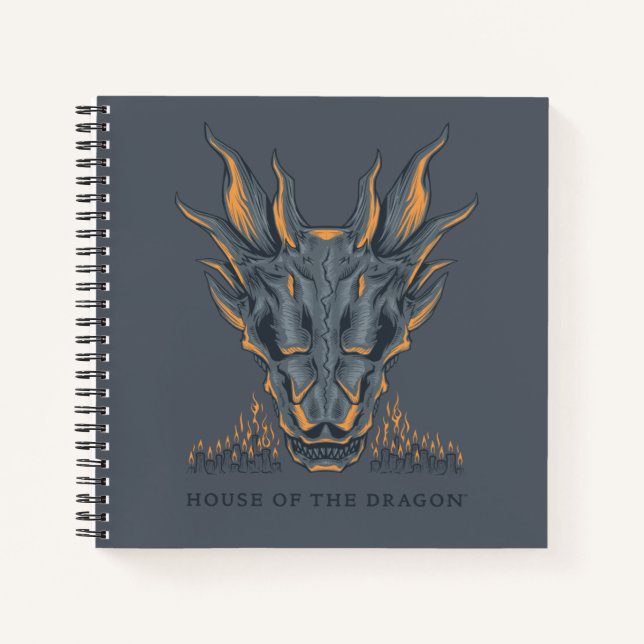 HOUSE OF THE DRAGON Balerion Candle Altar Notizbuch (Vorderseite)