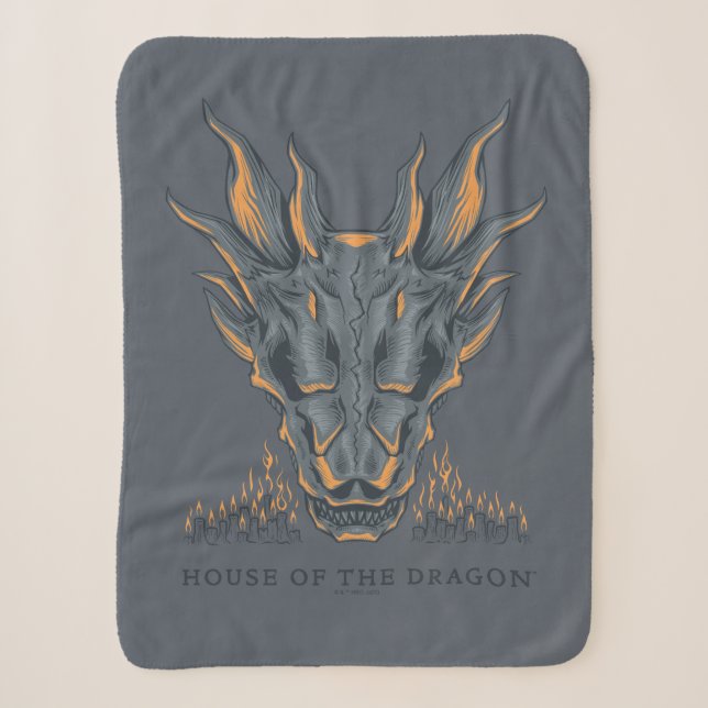 HOUSE OF THE DRAGON Balerion Candle Altar Sherpadecke (Vorderseite)