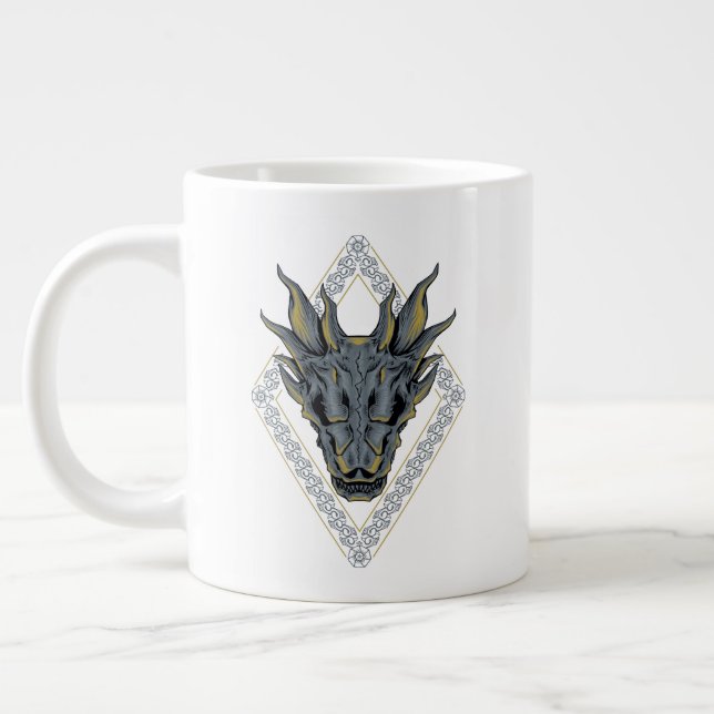 HOUSE OF THE DRAGON Balerion Skull Diamond Crest Jumbo-Tasse (Links)