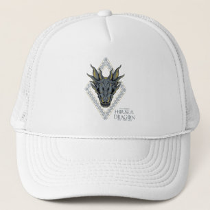HOUSE OF THE DRAGON Balerion Skull Diamond Crest Truckerkappe