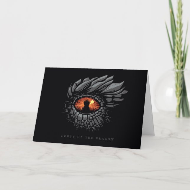 HOUSE OF THE DRAGON Dragon’s Eye Iron Throne Karte (Vorderseite)