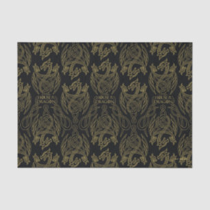HOUSE OF THE DRAGON Gold Filigree Seidenpapier