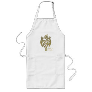 HOUSE OF THE DRAGON Golden Filigree Dragon Crest Lange Schürze