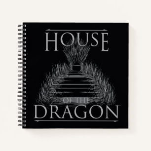 HOUSE OF THE DRAGON Iron Throne   Graphic Notizbuch