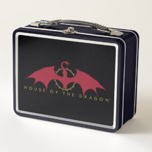 HOUSE OF THE DRAGON Red Dragon Graphic Metall Brotdose