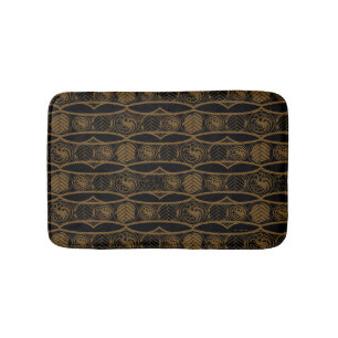 HOUSE OF THE DRAGON Targaryen Stripe Pattern Badematte