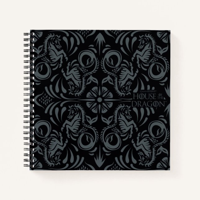 HOUSE OF THE DRAGON Velaryon Diamond Pattern Notizbuch (Vorderseite)