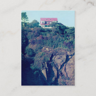 House on a Cliff - Tenby, Wales, UK Visitenkarte