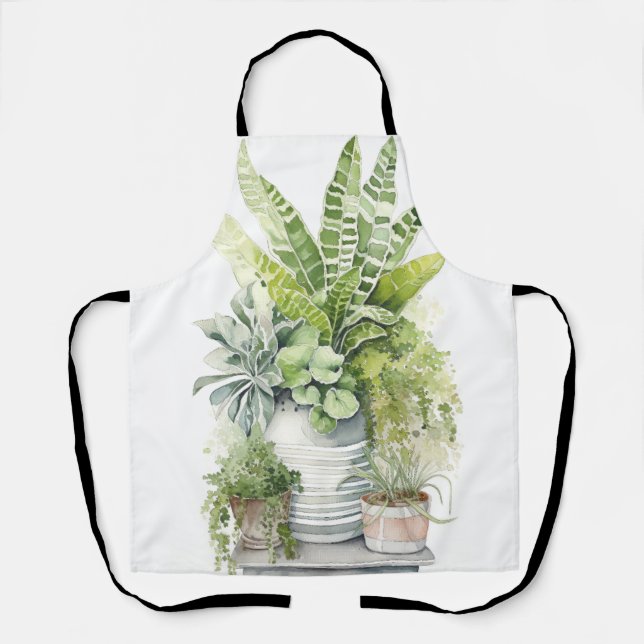 House Plants Schürze (Vorderseite)
