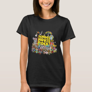 House Rock Schule Animierte Cartoons Zurück zur Sc T-Shirt