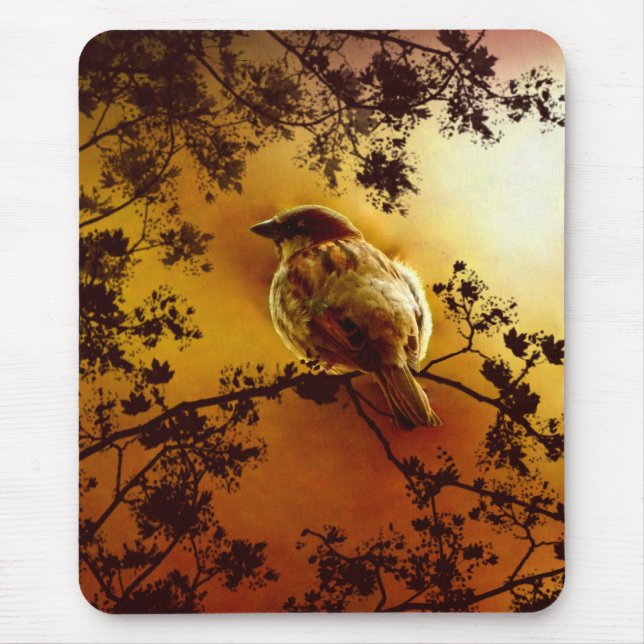 House Sparrow Mousepad (Vorne)