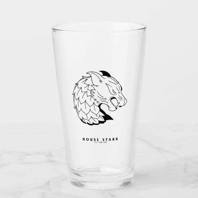 House Stark Icon Glas (Vorderseite)
