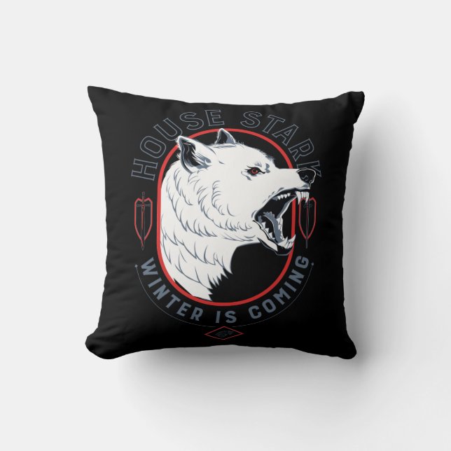 House Stark - Winter kommt Kissen (Vorderseite)