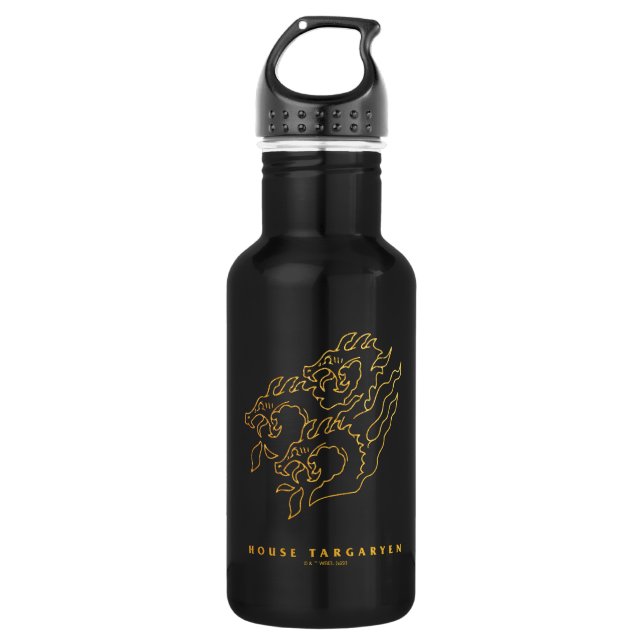 House Targaryen Icon Edelstahlflasche (Vorderseite)