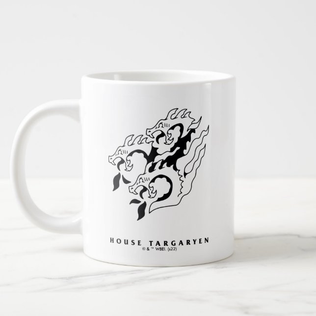 House Targaryen Icon Jumbo-Tasse (Links)