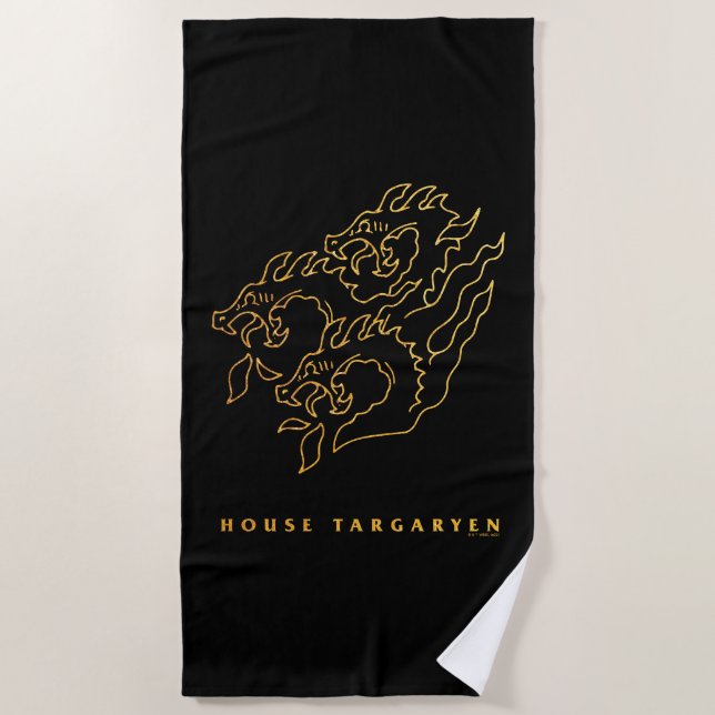 House Targaryen Icon Strandtuch (Vorderseite)