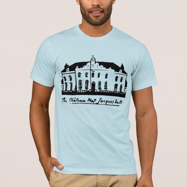 House That Jack Builed - Humor Französisch T-Shirt (Vorderseite)