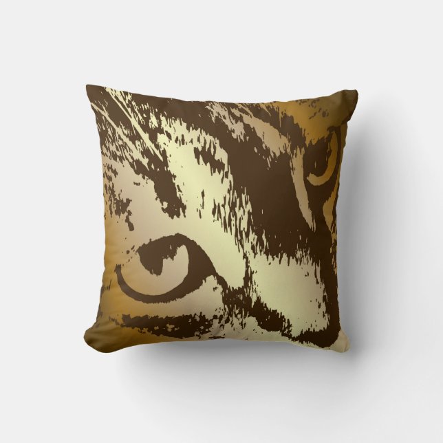 House Tiger Kissen (Vorderseite)