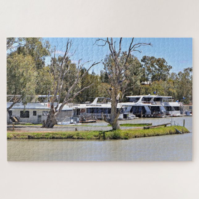 Houseboats, Murray River, Australien (Horizontal)