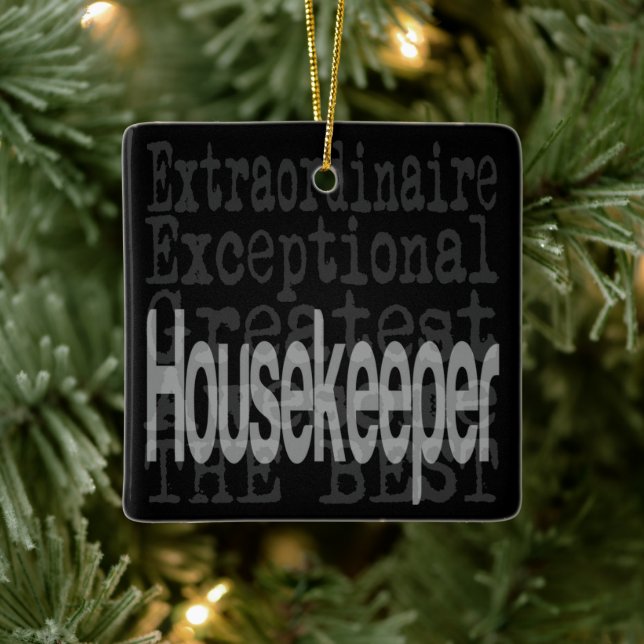 Housekeeper Extraordinator Keramikornament (Baum)