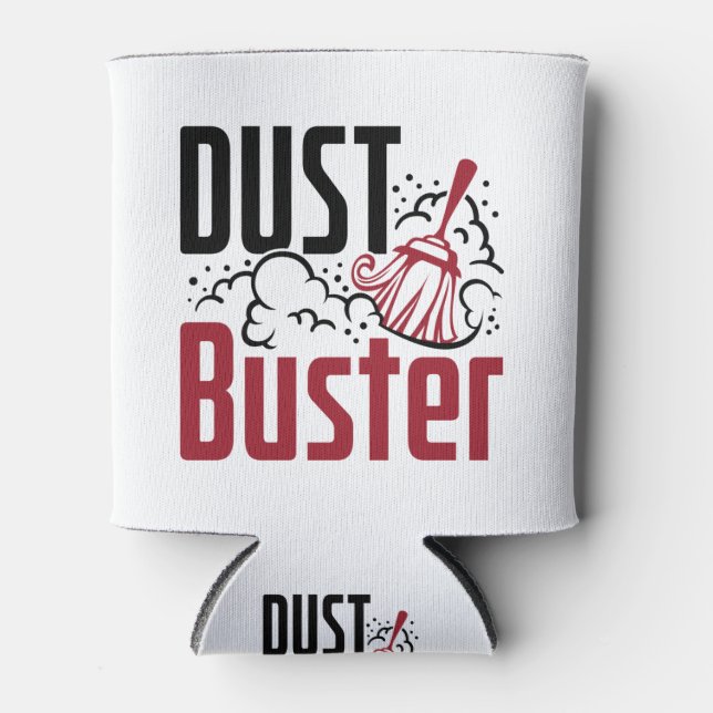 Housekeeper-Reinigung Lady Dust Buster Dosenkühler (Vorderseite)
