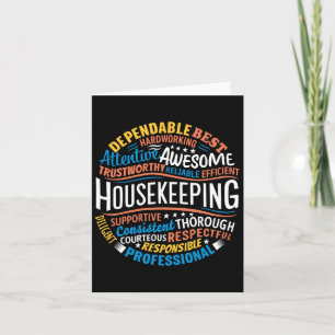 Housekeeping Apprecife Gifts Environmental Serv Karte