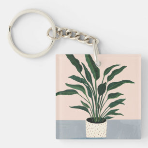 Houseplant Schlüsselanhänger