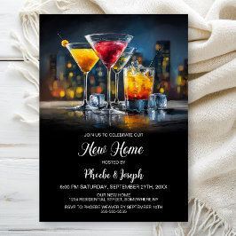 Housewarming Cocktail Party Einladung