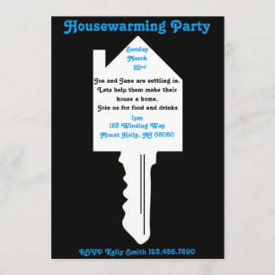 Housewarming-Party Einladung