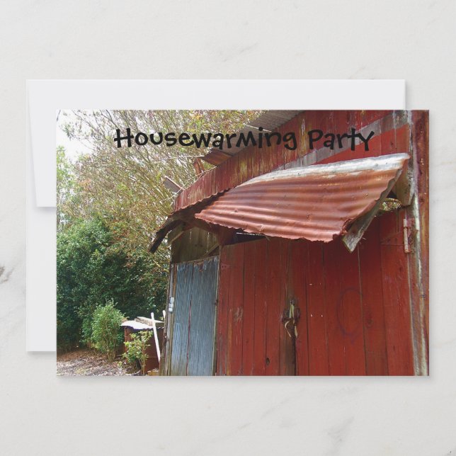 Housewarming-Party Einladung (Vorderseite)