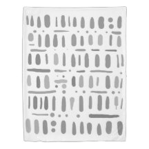 Gris blanc minimaliste à motif libre